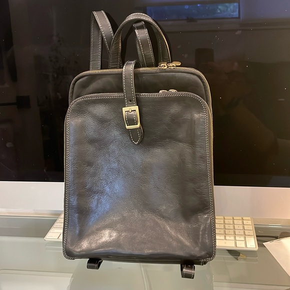 Time Resistance Backpack with golden/copper hardware - Picture 1 of 14